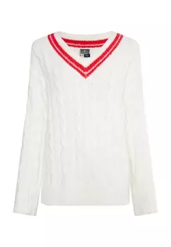 Свитер Dreimaster Maritim Boundry, белый