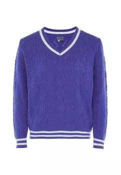 Свитер DreiMaster Maritim Sweater, фиолетовый