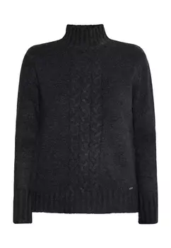 Свитер DreiMaster Strick, цвет Dunkelgrau Melange