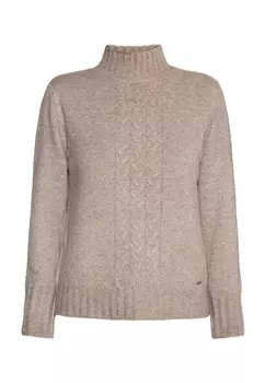 Свитер DreiMaster Strick, цвет Schlamm Melange