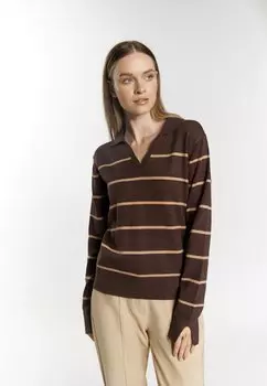 Свитер DreiMaster, темно коричневый