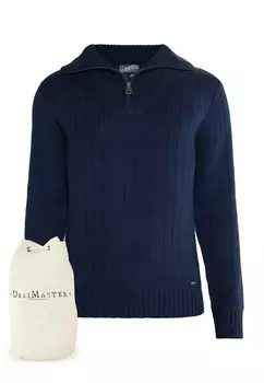 Свитер Dreimaster Vintage, морской синий