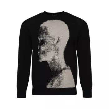 Свитер Dries Van Noten Moses Sweater Black, черный