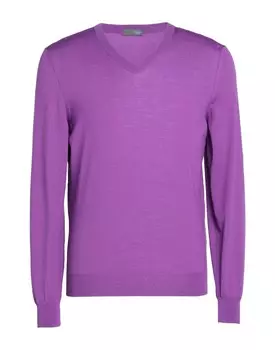 Свитер Drumohr, лиловый