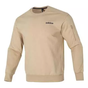 Свитер dry lbr crew asia sizing 'tan' Adidas, бежевый