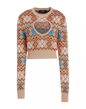 Свитер Dsquared2, коричневый