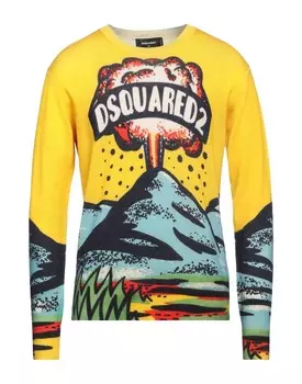 Свитер Dsquared2, желтый