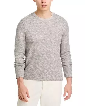 Свитер двойной вязки Vince, серый