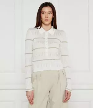 Свитер джанну Slim fit Pinko, экрю
