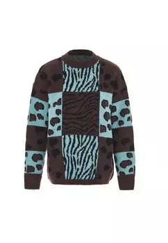 Свитер ebeeza, коричневый