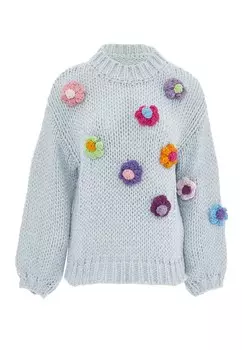 Свитер ebeeza, светло-синий