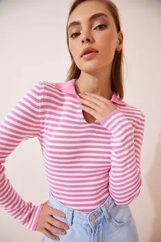 Свитер - Ecru - Классический крой Happiness stanbul, экрю