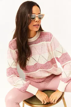 Свитер - Ecru - Классический крой Olalook, экрю