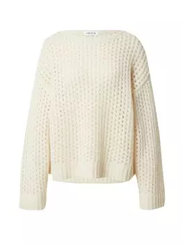 Свитер Edited Frantje, от белого