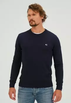 Свитер Edoardo Caravella, темно-синий