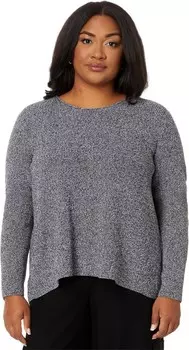 Свитер Eileen Fisher Crew Neck Sweater, цвет Black Ivory