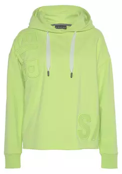 Свитер ELBSAND Kapuzensweatshirt, цвет limone