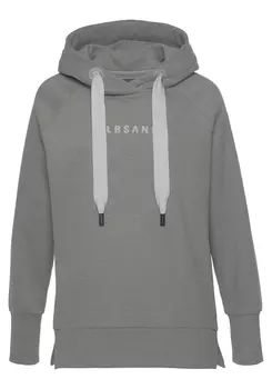 Свитер ELBSAND Kapuzensweatshirt, зеленый