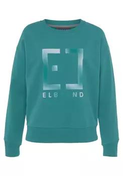 Свитер ELBSAND Sweatshirt, зеленый