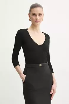 Свитер Elisabetta Franchi, черный