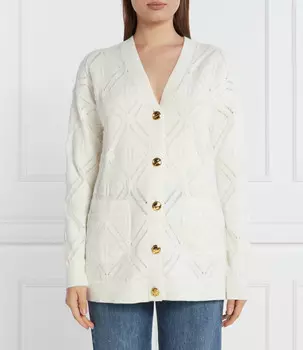 Свитер Elisabetta Franchi Regular Fit, белый