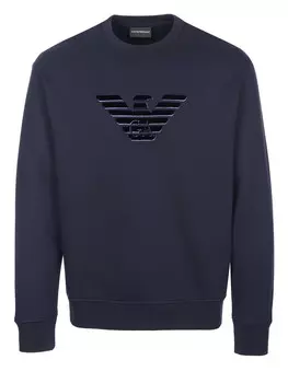 Свитер Emporio Armani, синий