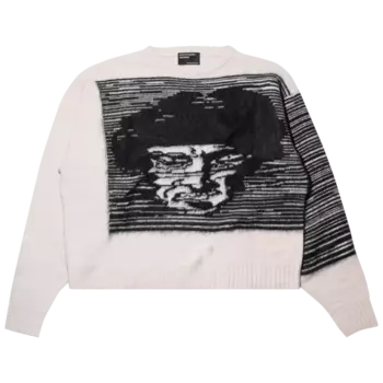 Свитер Enfants Riches Dprims October All Over Crewneck 'Oat/Black', разноцветный