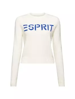 Свитер Esprit, от белого
