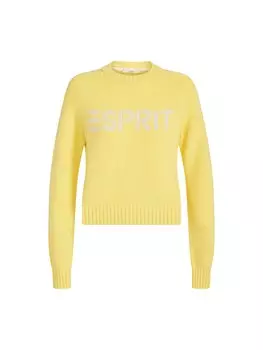 Свитер ESPRIT, пастельно-желтый