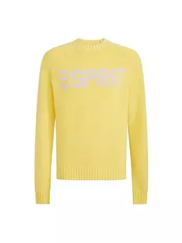 Свитер Esprit, пастельно-желтый