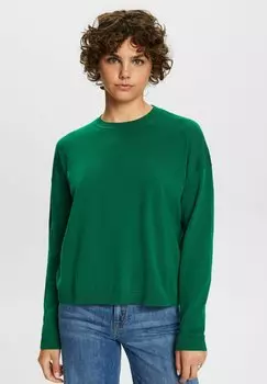 Свитер Esprit, темно-зеленый