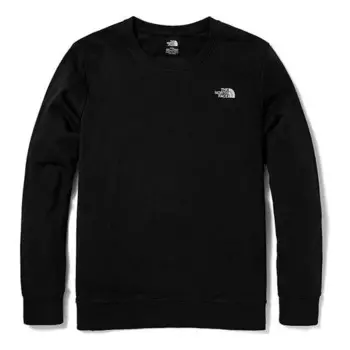 Свитер essential crew sweater 'black' The North Face, черный
