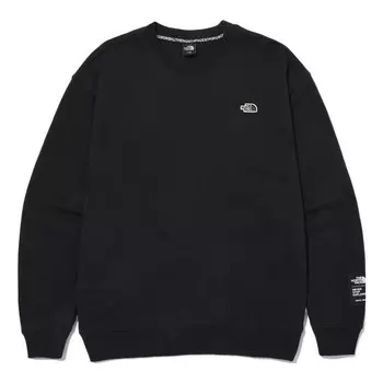 Свитер essential ss22 logo sweater 'black' The North Face, черный