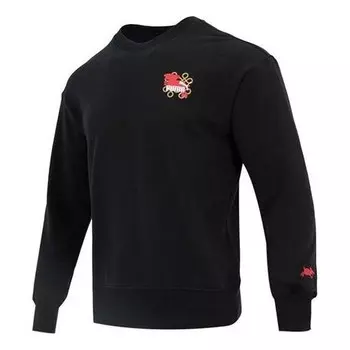 Свитер essentials cny graphic crew 'black' Puma, черный
