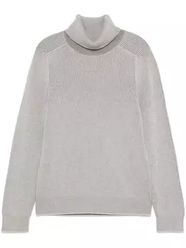 Свитер ETRO в рубчик, серый