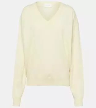 Свитер etruria из шерсти и кашемира Sportmax, желтый