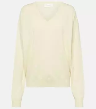 Свитер Etruria из шерсти и кашемира Sportmax, желтый