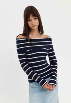 Свитер Even&Odd, темно-синий