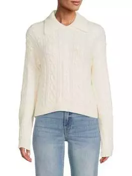 Свитер Every Cloud Free People вязаный, розовый