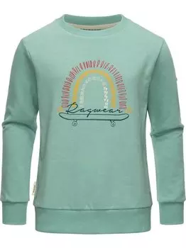 Свитер евка с принтом органик Ragwear, синий