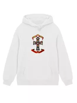 Свитер F4NT4STIC GunsnRoses Appetite For Destruction, белый