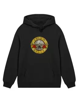 Свитер F4NT4STIC GunsnRoses, черный