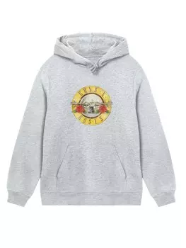 Свитер F4NT4STIC GunsnRoses, пятнистый серый