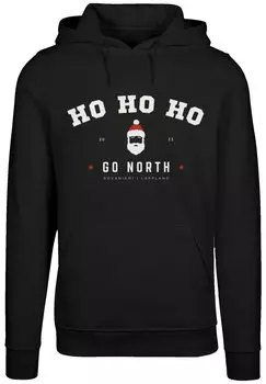 Свитер F4NT4STIC Hoodie Ho Ho Ho Santa Weihnachten Ho Ho Ho Santa Weihnachten, черный