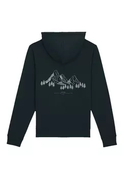 Свитер F4NT4STIC Hoodie Mountain Back, черный