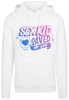 Свитер F4NT4STIC Hoodie Sex Education Sex Kid Blend Netflix TV Series, белый