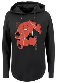 Свитер F4NT4STIC Oversized Hoodie Big Hero 6 Baymax Suite Pose, черный