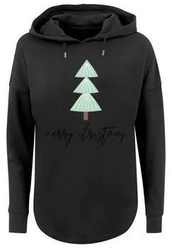 Свитер F4NT4STIC Oversized Hoodie Merry Christmas Weihnachten, черный