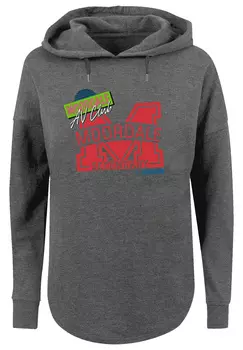 Свитер F4NT4STIC Oversized Hoodie Sex Education Moordale M Collage Netflix TV Series, цвет charcoal