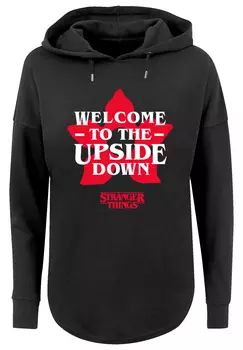 Свитер F4NT4STIC Oversized Hoodie Stranger Things Upside Down Dreams Netflix TV Series, черный